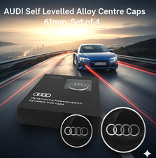 New Genuine AUDI  Black Rings