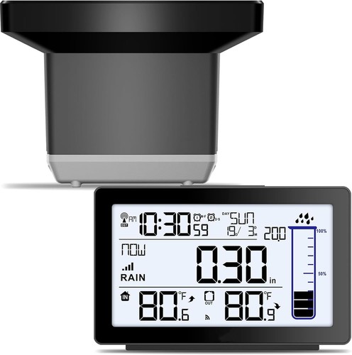 Wireless rain gauge - wireless,