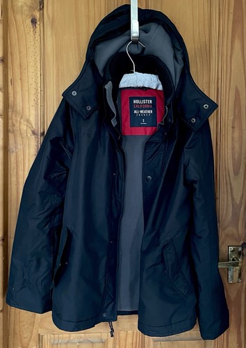 Men hollister size black - s,