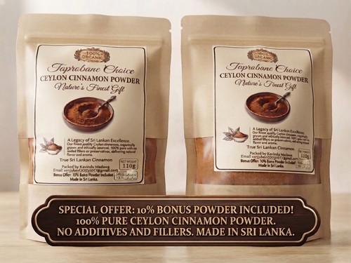 100 pure ceylon - 100%,