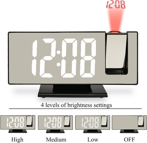 Led digital projection alarm - digital,