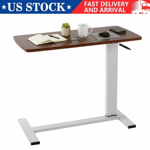 Overbed bedside table with - bedside,