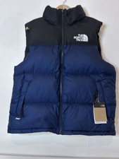 The North Face 700 Down Puffer Vest Men’s Size L Navy/Black NWT