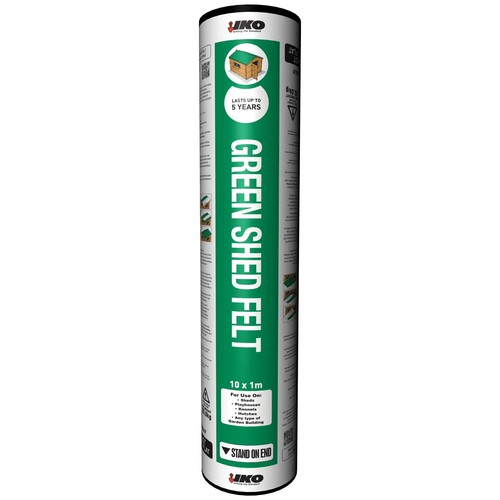 Green shed roofing - 10m, x