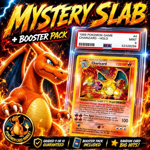 Mystery pokemon graded card - pokemon,