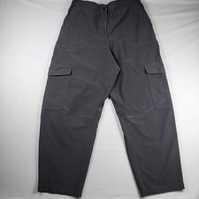 Lululemon Women's Light Utilitech Caro Pocket High Rise Pants Sz 32 Gray Baggy