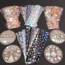 51pcs CHRISTMAS Nail Art Set