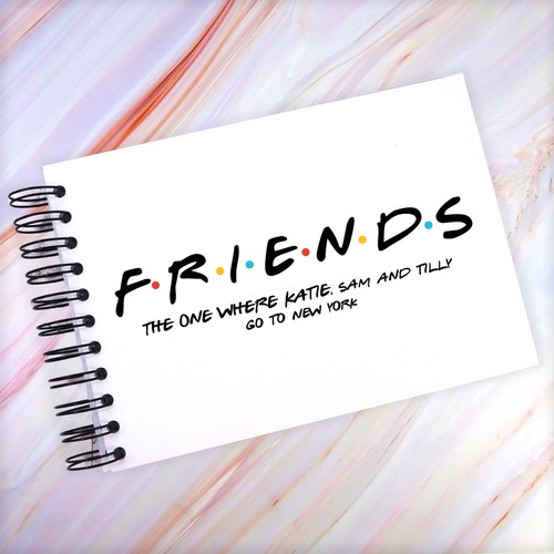 Personalised friends a5 - personalised, a3/a4/a5