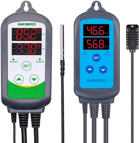 Heat cool thermostat - heat, itc-308