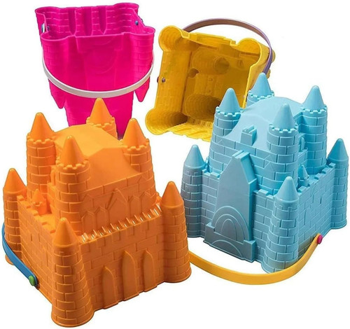 Castle beach bucket pink or - in,