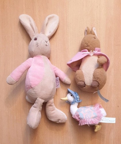 Beatrix potter soft - 3, plush