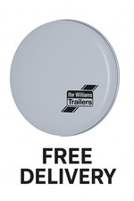 Genuine Ifor Williams Horse Trailer Spare Wheel Cover P0885-SVR Fits HB403 HB506