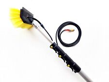 4MTR Window Cleaning Pole Hose Fed Window Cleaner Equipment Extendable Brush Kit