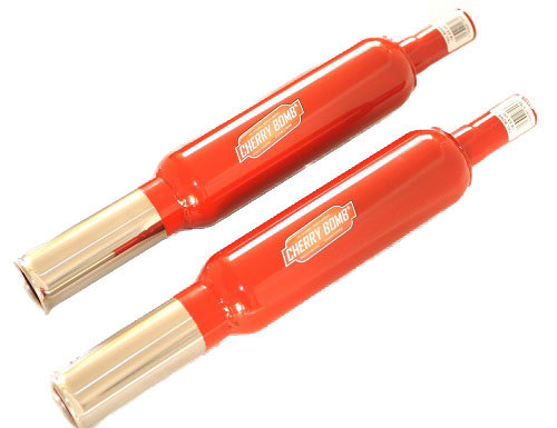 Cherry bomb round end tail - end,