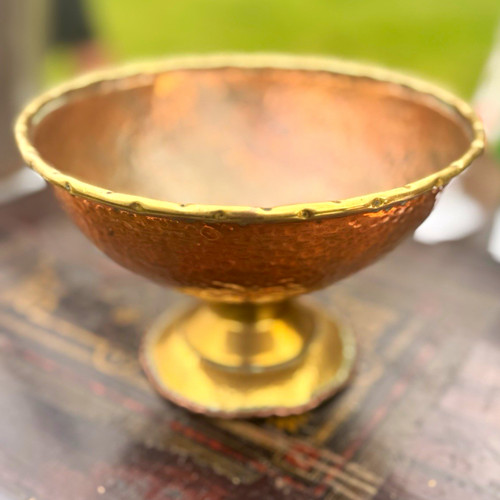 Arts crafts hammered copper - &,