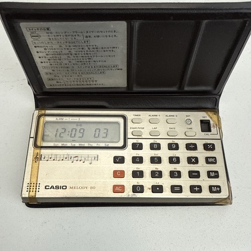 Vintage casio melody - vintage, 80