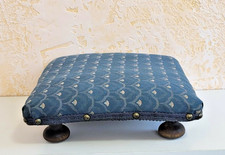 Vintage Small Square Footstool