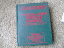 1982-1988 chevy ford dodge pickup truck van chiltons service repair manual