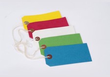 7 Colours Strung Tags 96m x