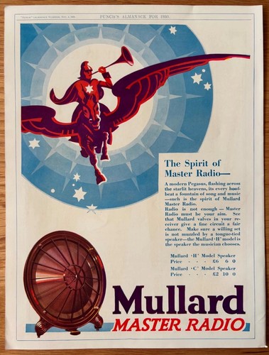 Mullard valve master radio - valve,