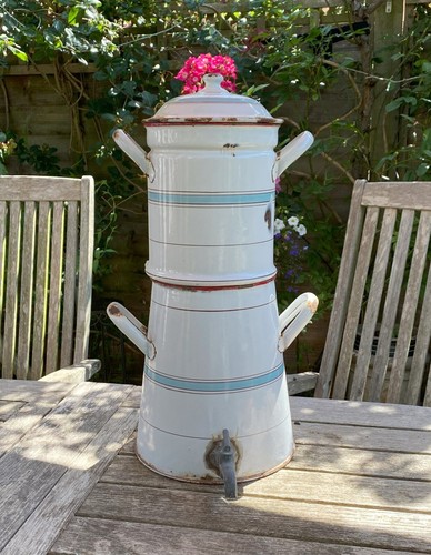 Vintage french enamel - , stove