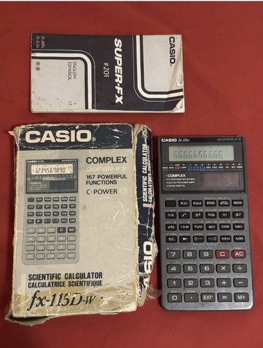 Casio super 115d scientific - super,