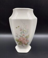 Melba Ware Ceramic Floral Patterned Small Vase Vintage