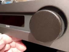 QUAD FM4 stereo  tuner  new battery & caps for  impr sound  &  gold  o/put RCA's