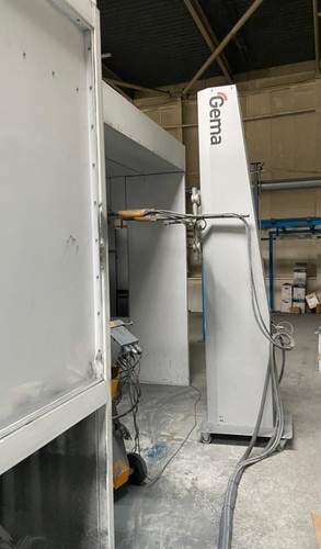 Gema powder coating system - powder,