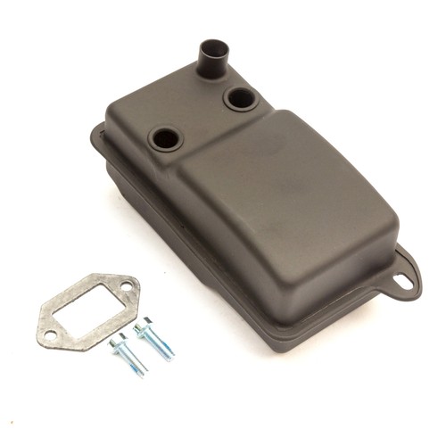 Exhaust muffler silencer - silencer, with