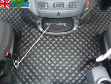    DAF XF 106 AUTOMATIC TRUCK ECO LEATHER FLOOR MATS SET- BLACK TILL 67 PLATE