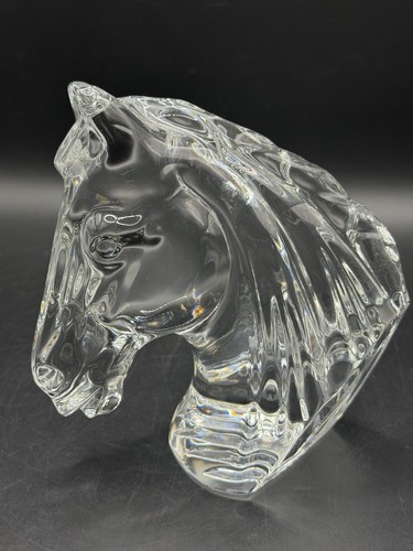Waterford crystal horse head - waterford,