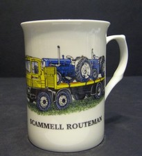 1 Mug SCAMMELL ROUTEMAN TRUCK WAGON fine bone china mug cup beaker