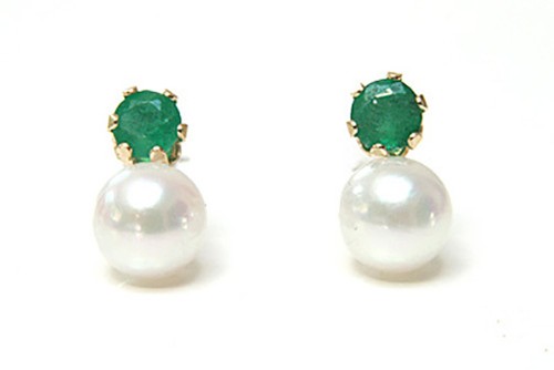 9ct gold cultured pearl - gold, and