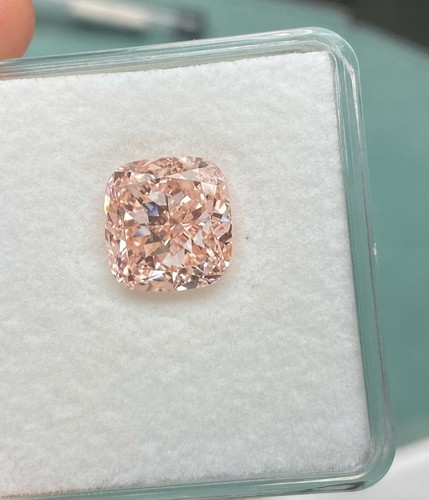 Natural cushion cut pink - natural,