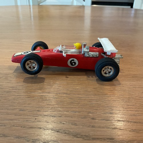 Scalextric panther red no7 - c6,