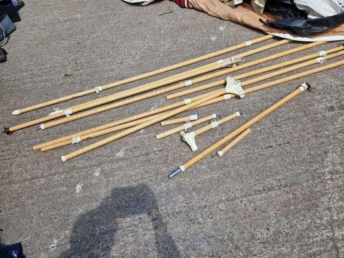 Lightweight fibreglass poles - lightweight, /