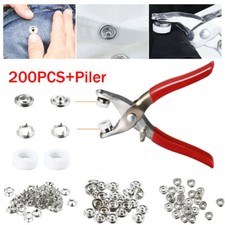 804PCS 9.5mm Press Stud Snap