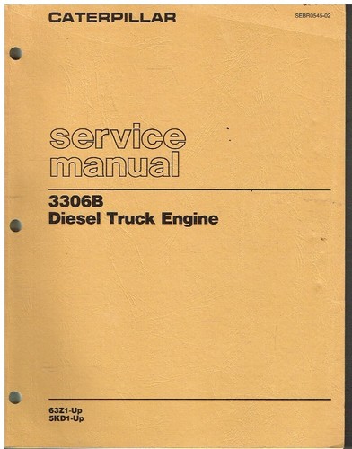 Caterpillar 3306b truck diesel - caterpillar,