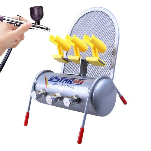 Airbrush holder station for - airbrush,