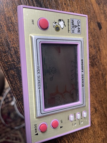 Nintendo snoopy tennis 1982 - snoopy,