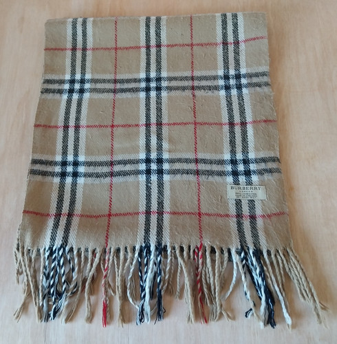 Burberry beige scarf 100 - beige, 100%