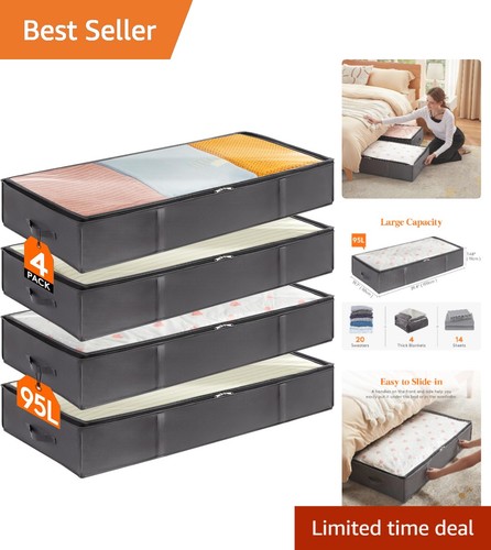 Pack 95l under bed - 4, storage