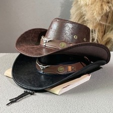 Vintage Western Cowboy Hat Men