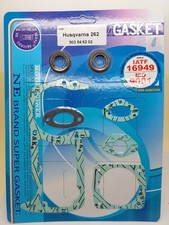 OIL SEAL FULL GASKET SET FOR Husqvarna 154, 254XP, 254, 257, 262 chainsaws