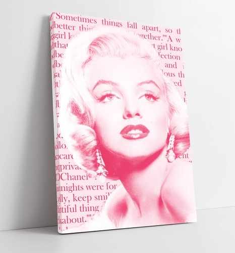 Marilyn monroe pink portrait - marilyn,