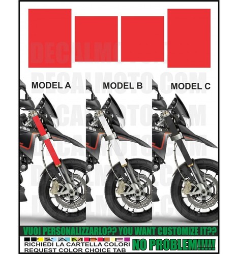 Dorsoduro fork cover kit - dorsoduro,