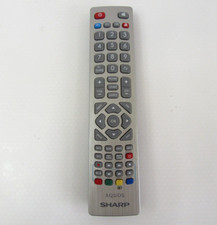Sharp Aquos Remote Control Wireless Infrared Silver Grey