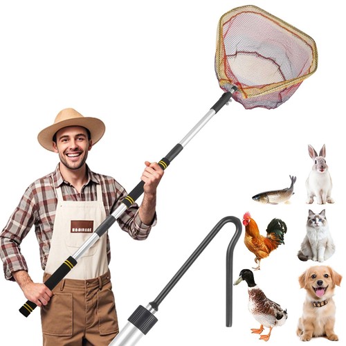Chicken catcher net 93in - chicken, net,37
