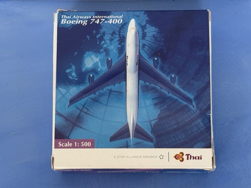 Thai airways 747 400 scale - thai,